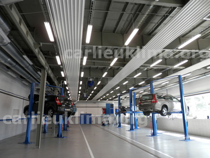 Монтаж EUTERM в дилерском центре HYUNDAI (Чешская Республика)